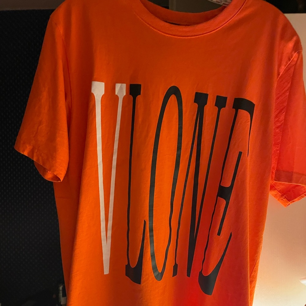 Vlone 2018 staple tee orange